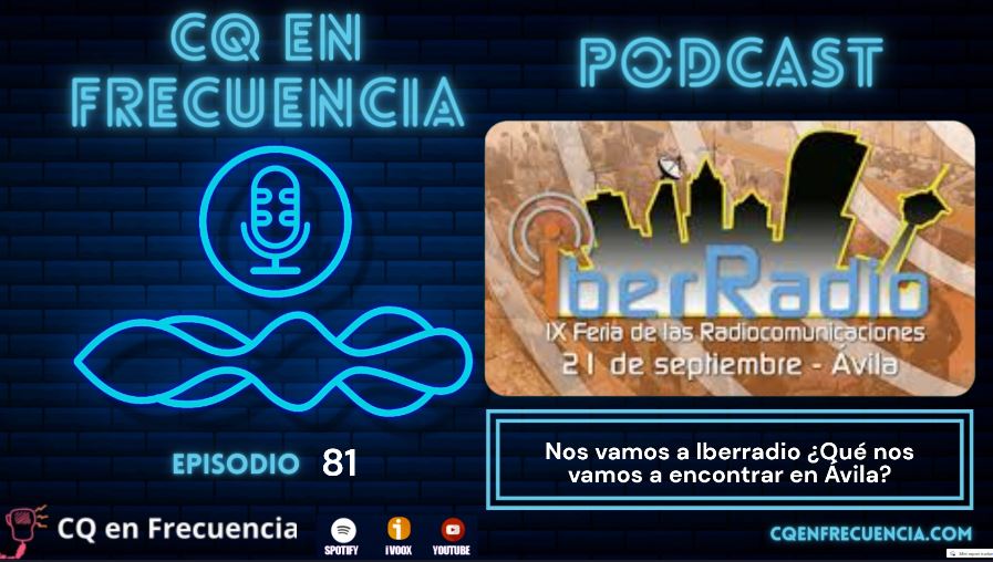 ¡Hola a todos! Si vas a ir a <a href="/IberRadio/">IberRadio</a> este próximo fin de semana no te pierdas el episodio del #podcast de mañana #martes... Así se viene el finde en #Avila. 
Con <a href="/HAMBUY_EC5AN/">EC5AN HAMBUY</a>, <a href="/Proyecto4SA/">Proyecto 4</a>, <a href="/LocuraDigital/">Locura Digital S.L.</a> y <a href="/IcomSpain/">Icom Spain</a> entre otros...
#radioaficion #hamradio #radio
