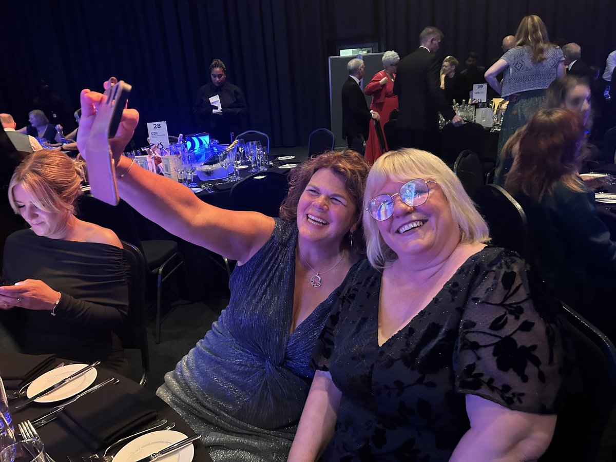 Members of <a href="/PracticePlusGrp/">Practice Plus Group</a> senior leadership team perfecting their selfie skills in honour of the <a href="/HSJptsafety/">Patient Safety Congress & Awards</a> Awards #HSJpatientsafety #table27