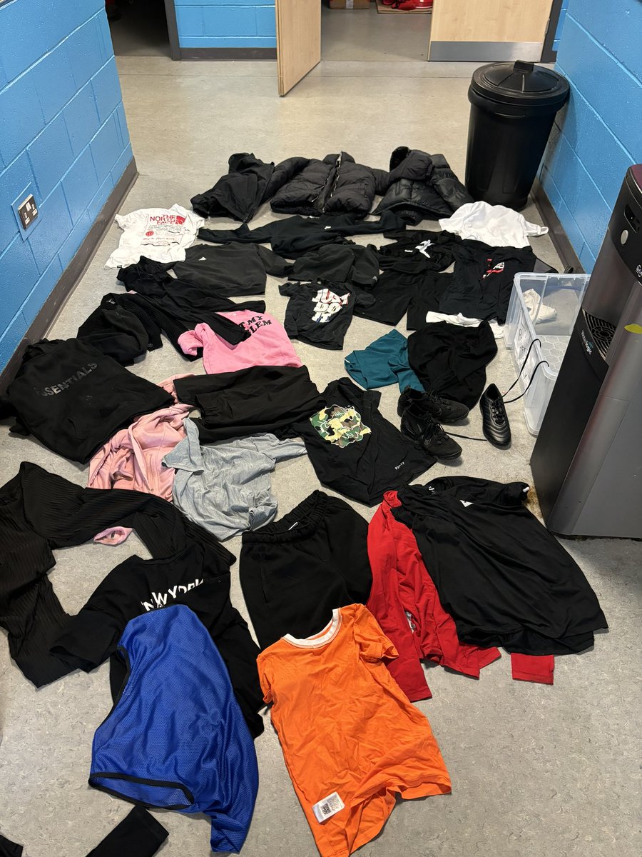 If you have lost anything since the start of term please come and collect it before the end of the week. All items not collect will be donated or 

We urge pupils to make sure they are taking care of their personal items/clothing.