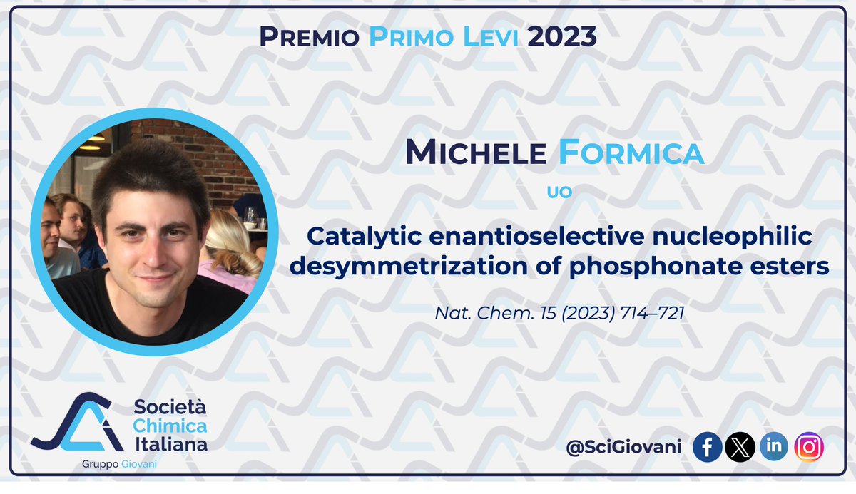 SCI Giovani (@scigiovani) on Twitter photo 🏅PREMIO PRIMO LEVI 2023: i finalisti!🏅
Terzo giro di presentazioni: questo pomeriggio è il turno di <a href="/formica_michele/">Michele Formica</a> da <a href="/UniofOxford/">University of Oxford</a> e il suo lavoro candidato al #PremioLevi2023
Video: youtu.be/b6mxV0Yf-WA 🏅PREMIO PRIMO LEVI 2023: i finalisti!🏅
Terzo giro di presentazioni: questo pomeriggio è il turno di <a href="/formica_michele/">Michele Formica</a> da <a href="/UniofOxford/">University of Oxford</a> e il suo lavoro candidato al #PremioLevi2023
Video: youtu.be/b6mxV0Yf-WA