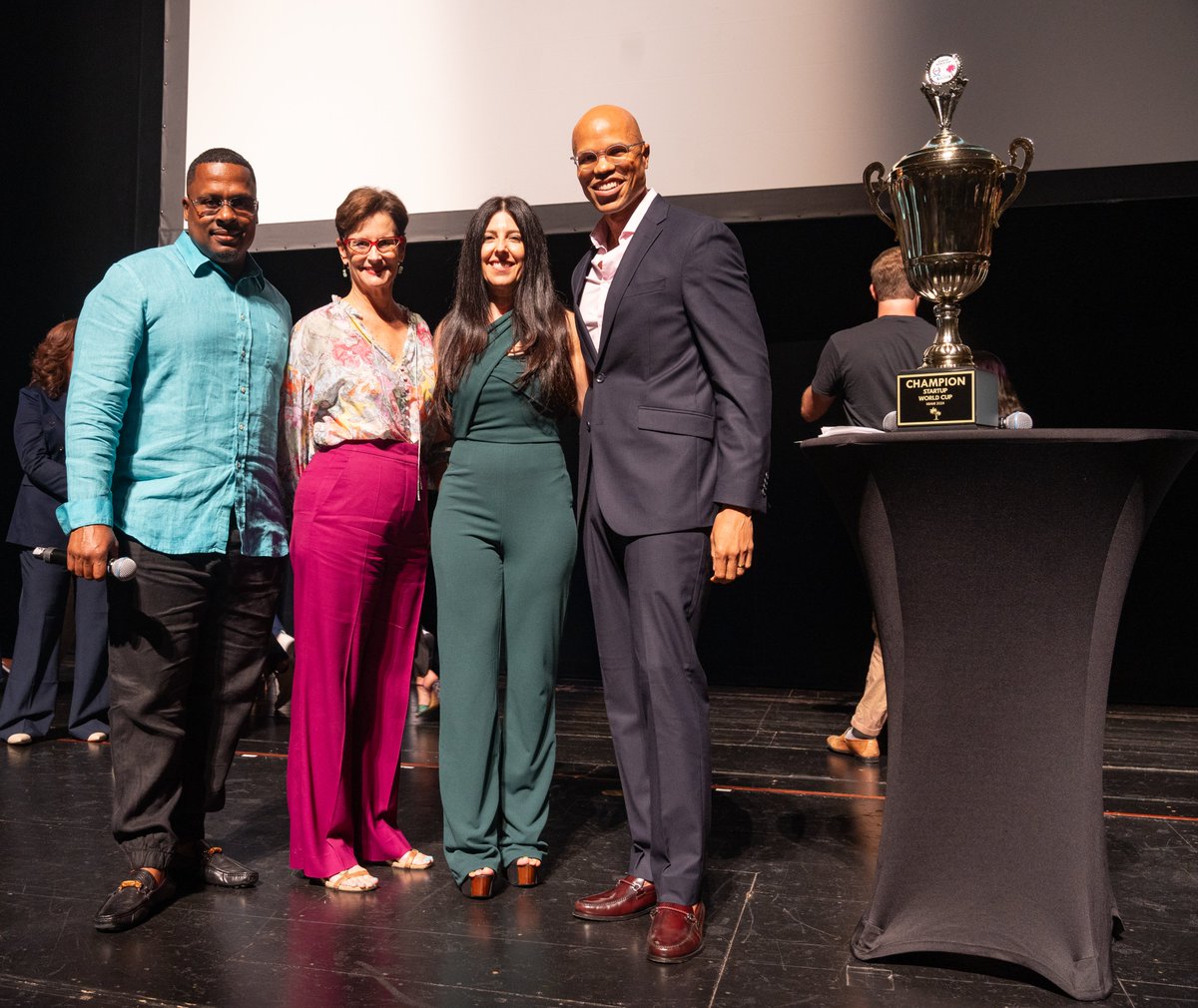 The Source (@thesourcegroups) on Twitter photo Congratulations <a href="/SargassumEco/">Sargassum Eco Lumber</a> on being the first Startup World Cup Miami Regional Champion 🏆
The journey is not over just yet! We look forward to supporting founder Raquel de Antonio as she prepares for the final competition in San Francisco ✈️
Weren’t able to make our Congratulations <a href="/SargassumEco/">Sargassum Eco Lumber</a> on being the first Startup World Cup Miami Regional Champion 🏆
The journey is not over just yet! We look forward to supporting founder Raquel de Antonio as she prepares for the final competition in San Francisco ✈️
Weren’t able to make our