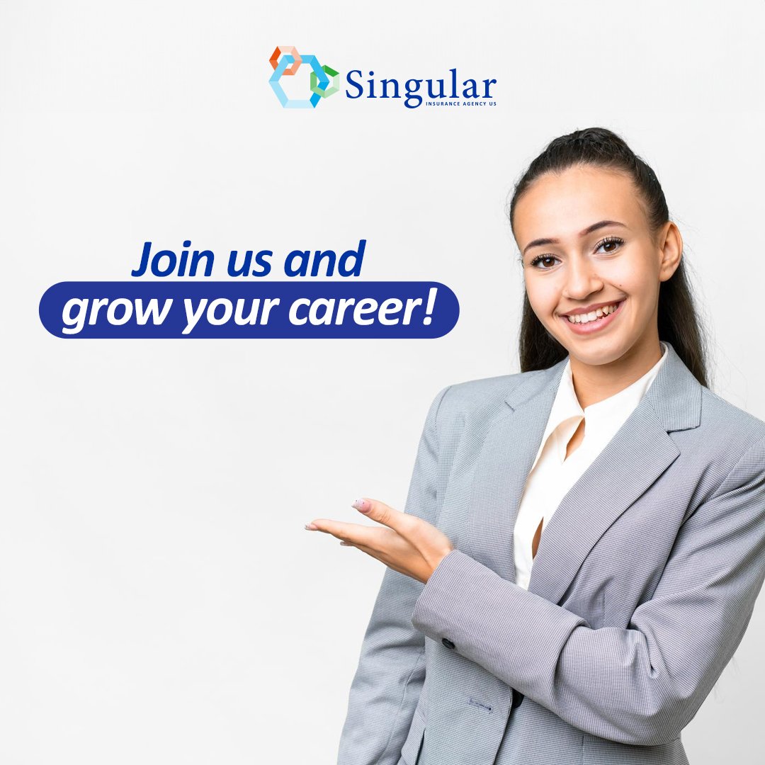 singular_us's tweet photo. Grow professionally with us! Increase your income, build your own client portfolio, enhance your communication skills, and create a network of professionals that will continually make you better in the field of insurance. ✅

#SingularInsuranceUS #insurance #miami https://t.co/9zgZGcRmP0