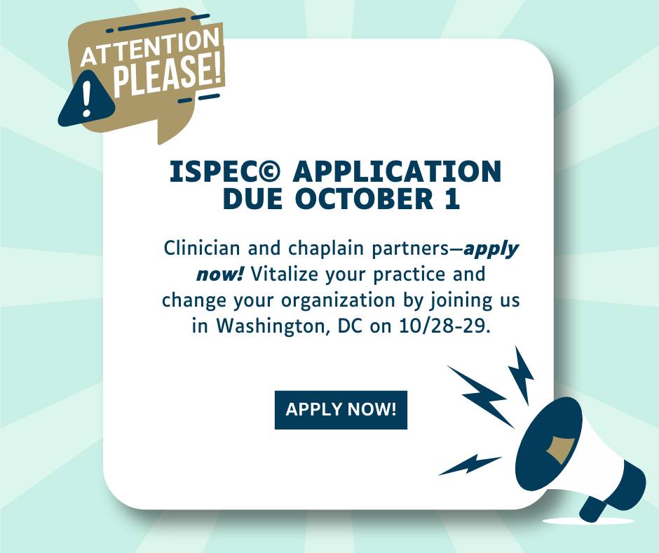 caringatgwish's tweet image. Join for our in-person ISPEC and learn how to prioritize spiritual health in your practice!  Learn from GWish Scholars who are developing new models for spiritual care in their organizations. Apply now: rb.gy/utdhak   #spiritualcare #chaplain #healthcare @cpuchalski1