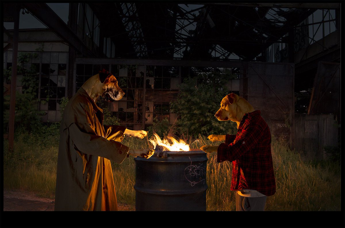 The more frequently I have to top my electricity meter up, the more I understand why every 80s movie set in the future had people standing around barrel fires