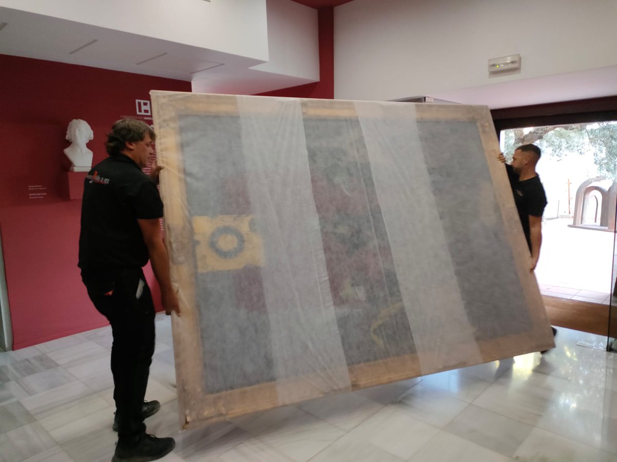 La Pala de Venecia de Andrés García Ibáñez vuelve a su espacio de la sala VI del museo tras su exhibición durante todo el verano en la gran exposición titulada "Donde una tea alumbra", dedicada al Realismo andaluz contemporáneo por el Centro Vimcorsa de Córdoba.