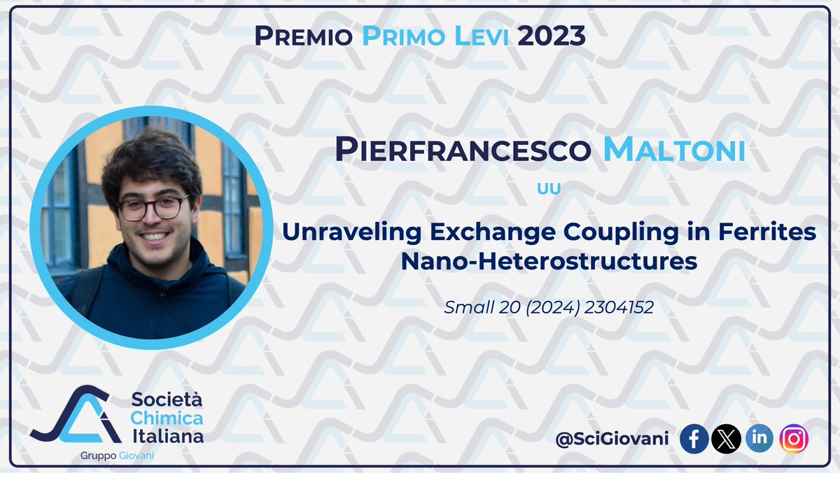 🏅PREMIO PRIMO LEVI 2023: i finalisti!🏅
Concludiamo la quarta giornata con Pierfrancesco Maltoni dalla @UU_University  e il suo lavoro candidato al #PremioLevi2023
Video: youtu.be/r8JNjMAWndI