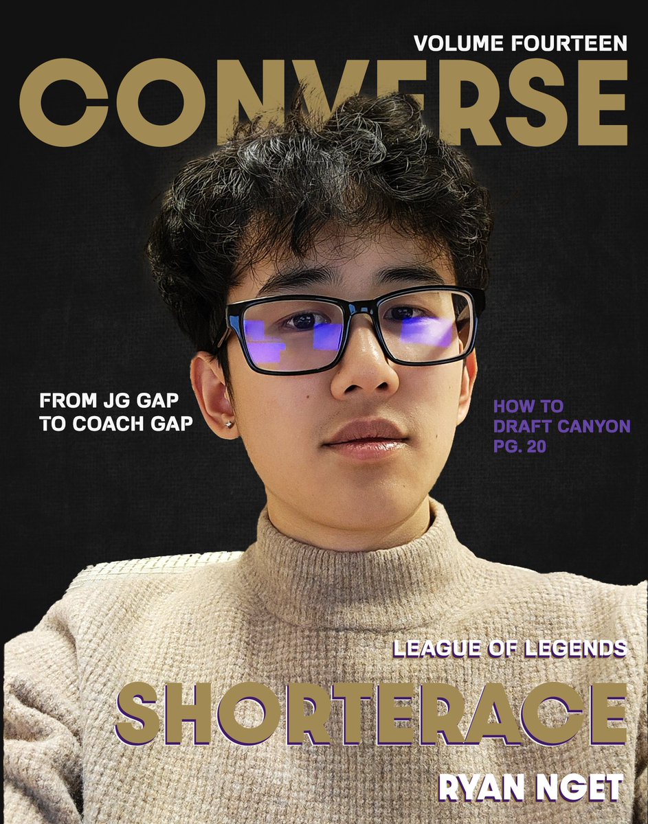 Our deck was Short a few Aces so we picked up a collegiate GOAT. 

From player to coach, please help us welcome <a href="/ShorterACE/">Ryan</a> to Converse Esports as our League of Legends Head Coach!

#GoValkyries
