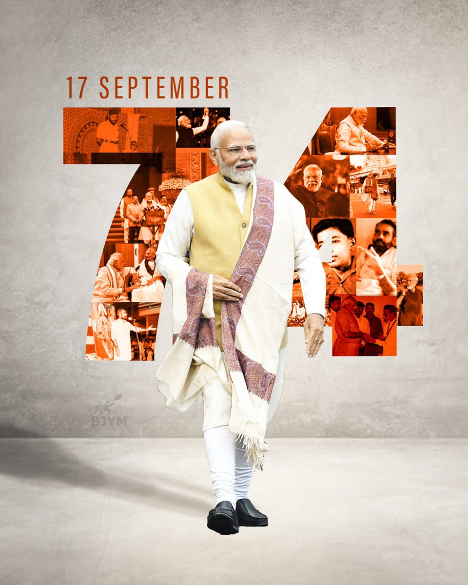 Wishing a happy birthday to Honorable Prime Minister <a href="/narendramodi/">Narendra Modi</a>  may your vision and leadership continue to guide India towards a brighter future."
 #NarendraModi #happybdaymodiji  #ios18 #namoday