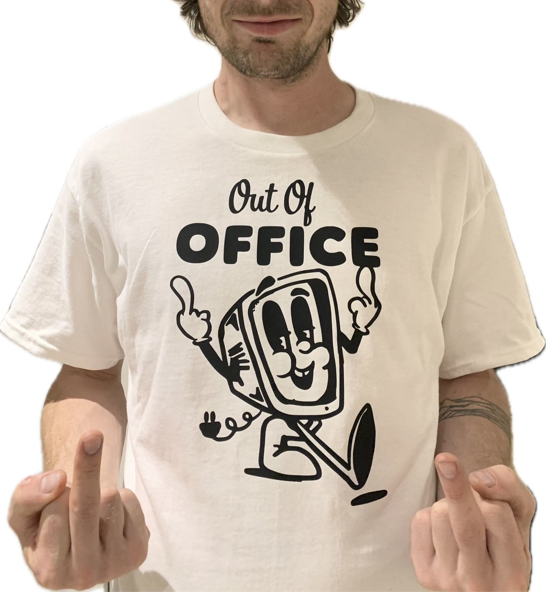 Heyo!! Still here but taking some time for ourselves! Check out the new shirt we made from home! New designs coming soon and handmade! Soon we will be restructuring our store 😱🖕📺🖕🥳🥳🍕🤗