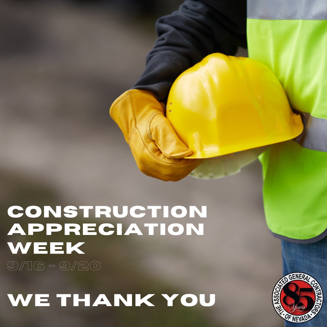 This week we celebrate Construction Appreciation Week! #thanksforbuilding