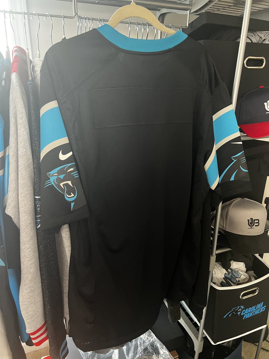This what I’m rocking from now on. Can’t trust the Panthers to spend anymore of my money on a jersey