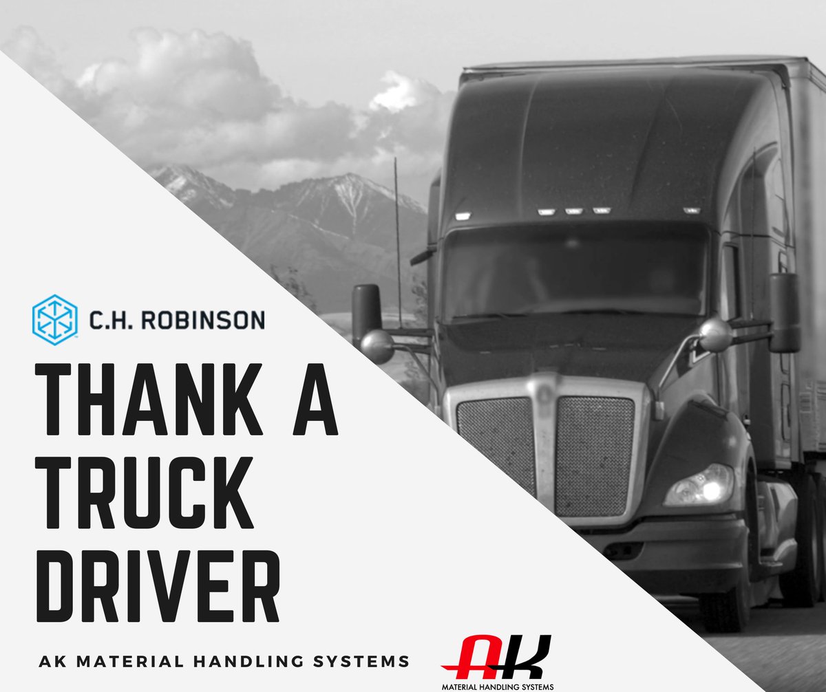 This week is Truck Driver Appreciation Week, the perfect time to recognize the contributions of our truck drivers. #thankatrucker #thankatruckdriver #ntdaw24 #akmaterialhandling

chrobinson.com/en-us/lp/campa…