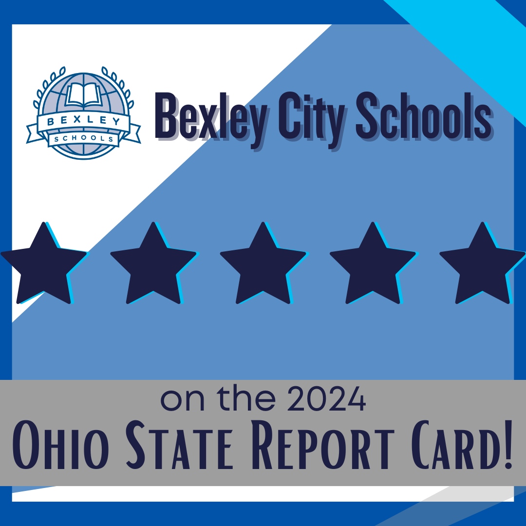 ⭐⭐⭐⭐⭐ Bexley received a FIVE STARS out of five on the State Report Card for the 2023-24 school year! Now that’s something to cheer about! 👏 We are extremely proud of everyone who makes Bexley an outstanding school district! View here: bit.ly/4elNhkW. #BexleyCity...