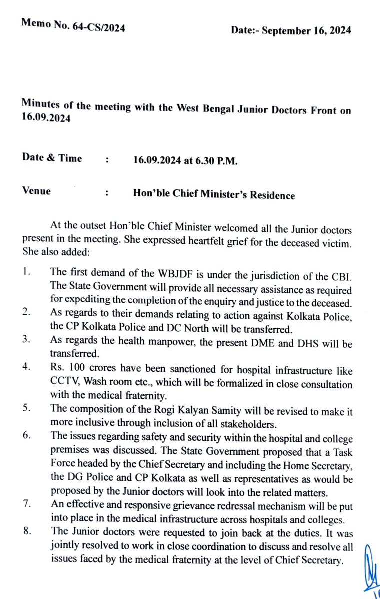 DrSubrataPsy's tweet image. Kudos to the Junior Doctors.
#JusticeForRGkor