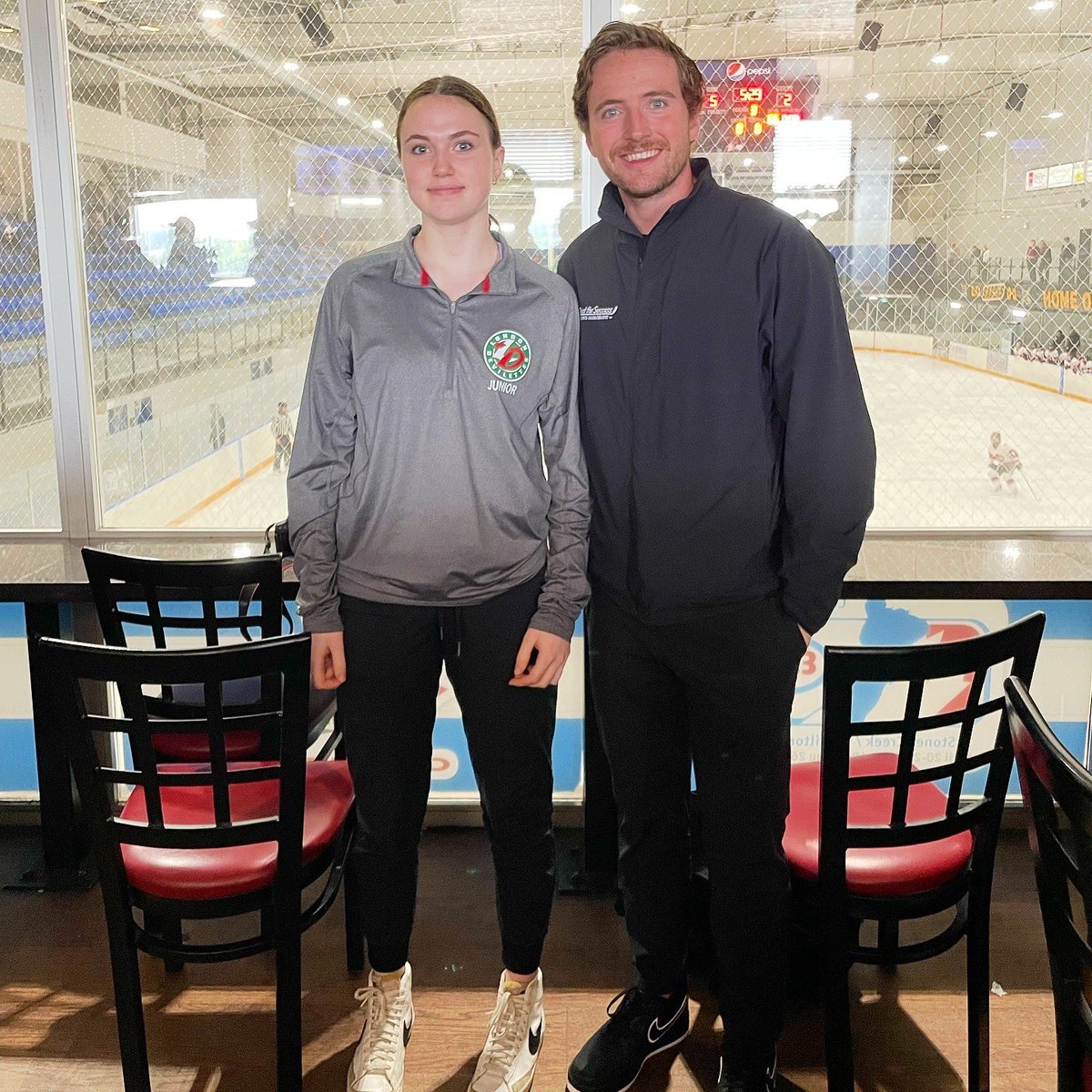 Proud of Riley Bourque, Grace Gow, &amp; <a href="/AveryRandall17/">Avery Randall 🏒</a> on amazing efforts at the Stoney Creek University showcase. It was exciting to watch Riley &amp; Grace score their 1st Junior goals &amp; awesome seeing the growth in Avery’s game!! #S4Success