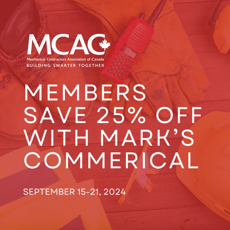 mcamanitoba's tweet image. Perks for members! 

Mark's Commercial is offering an exclusive 25% discount on regular-priced merchandise from September 15-21, 2024! Email admin@mcamb.ca for the discount flyer.

#MCAC #MCAMMember