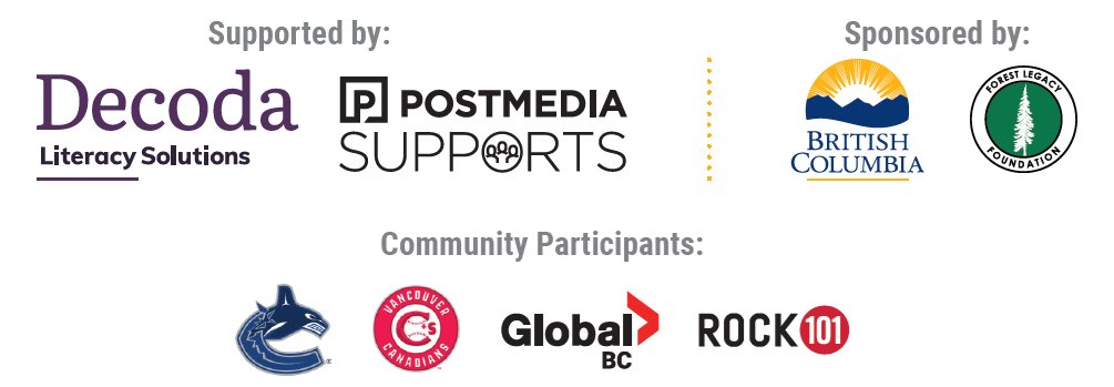 Thank you to all of our sponsors, donors and those who helped raise awareness and funds for the Raise-a-Reader Campaign! You can still donate at bit.ly/30rxfAs #RARVan