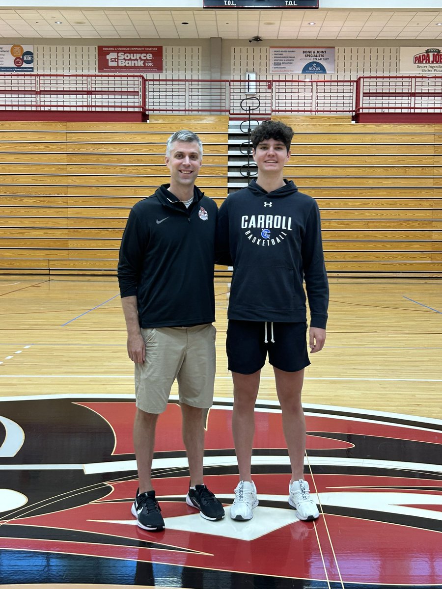 Paxton Crane (@paxtoncrane_) on Twitter photo After a great visit with <a href="/CoachCooperIUSB/">Scott Cooper</a>, I am blessed to receive an offer from <a href="/IUSBMBB/">IU South Bend Men's Basketball</a>
<a href="/ChargersHoops/">Carroll Basketball</a> @OPS2025Ervin
@ops_bball After a great visit with <a href="/CoachCooperIUSB/">Scott Cooper</a>, I am blessed to receive an offer from <a href="/IUSBMBB/">IU South Bend Men's Basketball</a>
<a href="/ChargersHoops/">Carroll Basketball</a> @OPS2025Ervin
@ops_bball