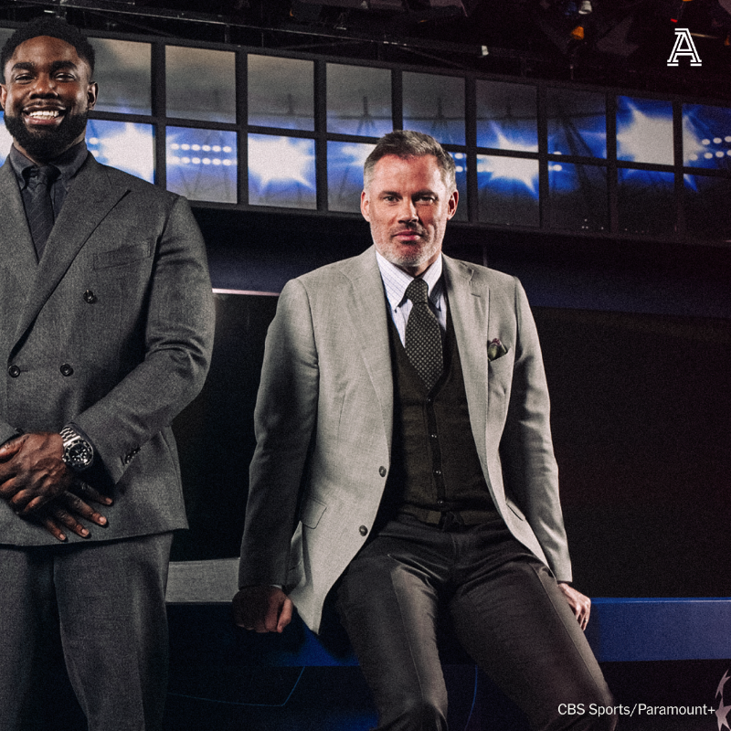TheAthleticFC's tweet photo. "Thierry Henry says he gets asked more about CBS now than Arsenal."

CBS’ Champions League coverage has become a global sensation.

@AdamCrafton_ spoke to the people behind it.