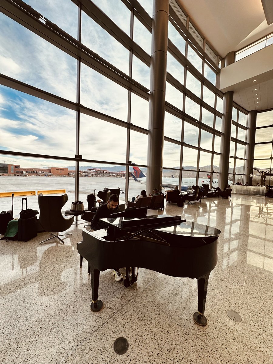 A bit of music before the flight