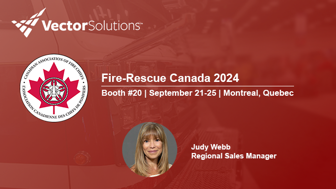 VS_FireEMS's tweet photo. Fire-Rescue Canada 2024 is just around the corner! Meet with Vector's Judy Webb to learn how our online training management system can help simplify your department’s training program and learn about our exciting application, Vector Evaluations+, coming to Canada this Fall! https://t.co/XVBmYRkoDX