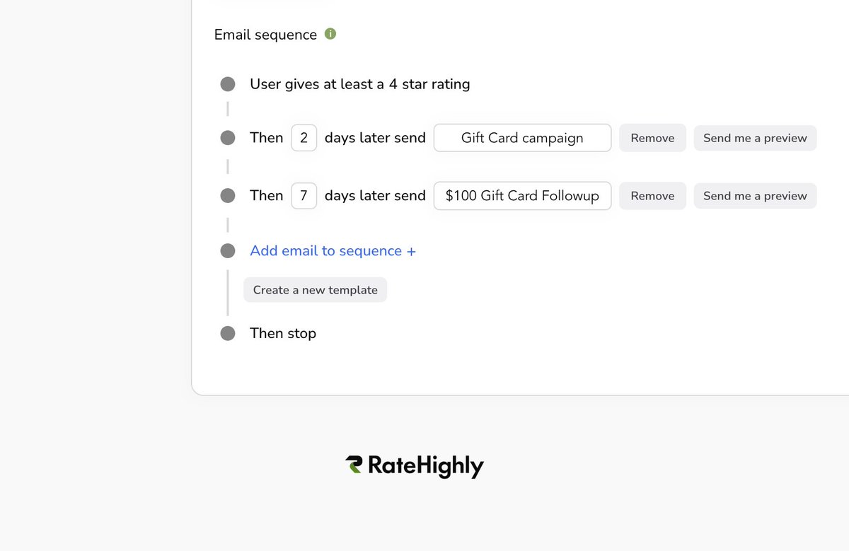 ✉️Custom email sequences

Chain together email templates to create custom email sequences that you can trigger automatically.