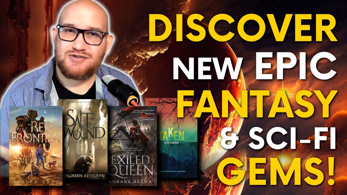Looking for new fantasy and Sci-fi novels? I have the perfect video for you!
Enjoy! 🔽🔗