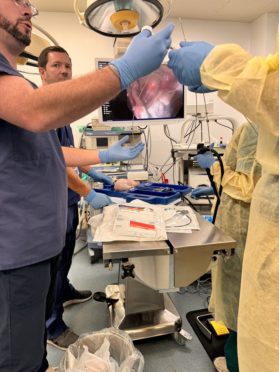 CincyKidsIntEC's tweet photo. Shoutout to @Olympus_Corp , @BSCEMEA_Endo, &amp; #ERBE for helping with our 2nd Annual @CincyKidsGastro #Fellows #endoscopy course! This is a unique experience for our #Fellows to practice their #endoscopy skills. https://t.co/llhZahLKVT