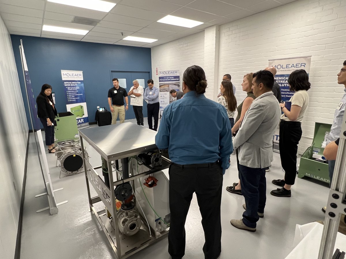 Moleaer's Global Water Summit in LA last week was a huge success! 🌍💧 We brought together water experts to explore the transformative potential of nanobubble technology in sustainable water treatment. Check out the highlights! 📸

#GlobalWaterSummit #Nanobubble #Sustainability