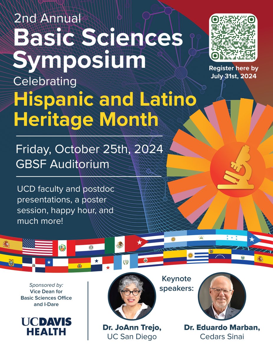 Manuel F. Navedo (@mf_navedo) on Twitter photo And looking forward to our 2nd Basic Science Symposium Celebrating Hispanic/LatinX Heritage Month coming up Oct 25th. Amazing keynote speakers will be with us, @joann_trejo & <a href="/MarbanLab/">Eduardo Marban, MD, PhD</a>, in addition to talks by Faculty and Trainees. <a href="/ucdavis/">UC Davis</a>, <a href="/UCDavisResearch/">UC Davis Research</a>, <a href="/UCDavisHealth/">UC Davis Health</a> And looking forward to our 2nd Basic Science Symposium Celebrating Hispanic/LatinX Heritage Month coming up Oct 25th. Amazing keynote speakers will be with us, @joann_trejo & <a href="/MarbanLab/">Eduardo Marban, MD, PhD</a>, in addition to talks by Faculty and Trainees. <a href="/ucdavis/">UC Davis</a>, <a href="/UCDavisResearch/">UC Davis Research</a>, <a href="/UCDavisHealth/">UC Davis Health</a>