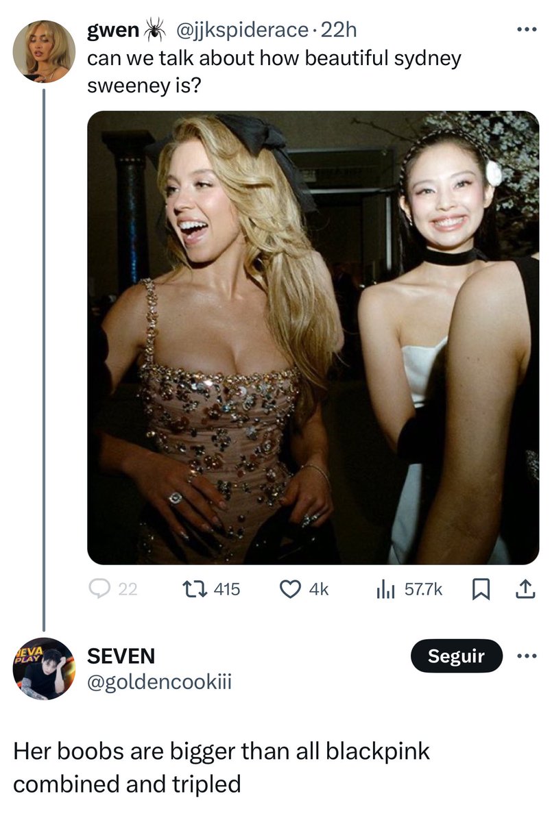 let’s not talk about the size of d!cks because we’ll be the bad us