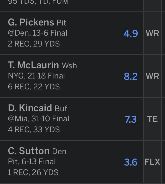 ballsdeeponfri's tweet photo. bro fuck these mid ass receivers #nfl #FantasyFootball https://t.co/txLSkpiHsP