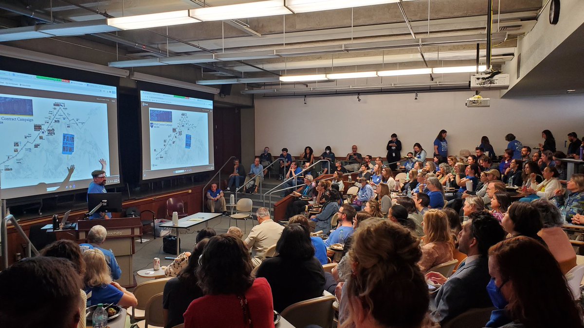 pccffap's tweet image. PACKED ROOM for our first union meeting of the year! 💙✊️