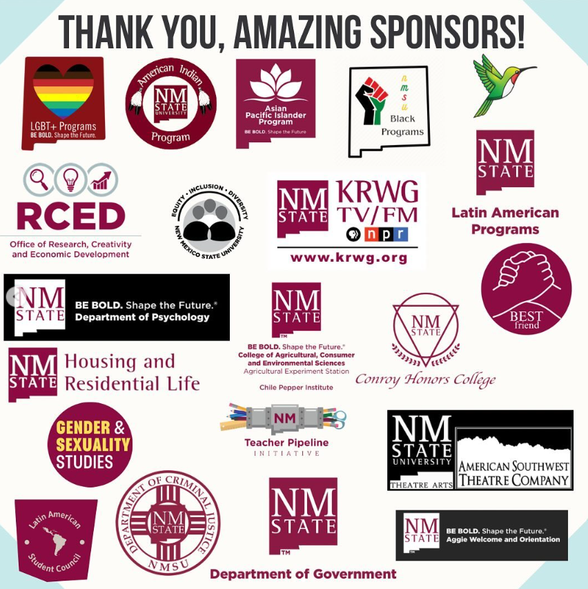 BlackNmsu's tweet photo. Black Programs celebrates Latinx Heritage Month with the Latin American Programs and the @nmsu community. #latinamericanprograms #blackprograms #latinxheritagemonth #goaggies https://t.co/o86Kkm2uR3
