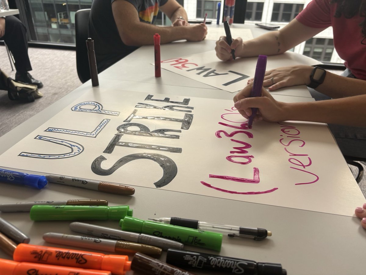 Our D.C. members are hard at working preparing for their own picket!