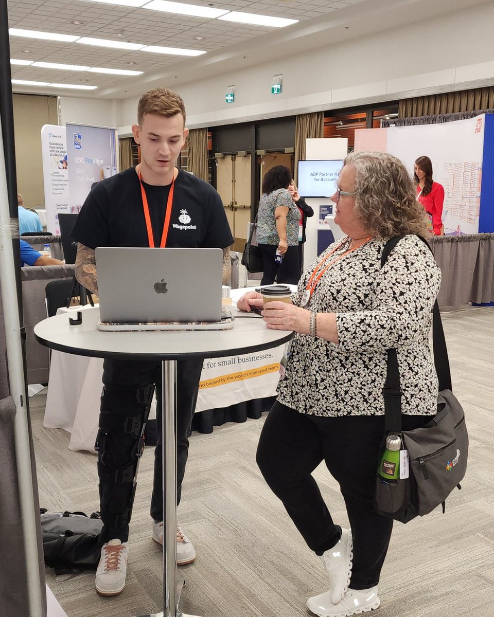 We're beyond grateful to everyone who stopped by our corner of <a href="/cpbcan/">Certified Professional Bookkeepers of Canada</a> IGNITE, said hi, took time to chat with Quinn and Bianca (<a href="/booksbybianca/">Bianca Mueller, CPB</a>) about Wagepoint and helped us with some special social media projects. 😉 (Be sure you're following us so you don't miss that content!)