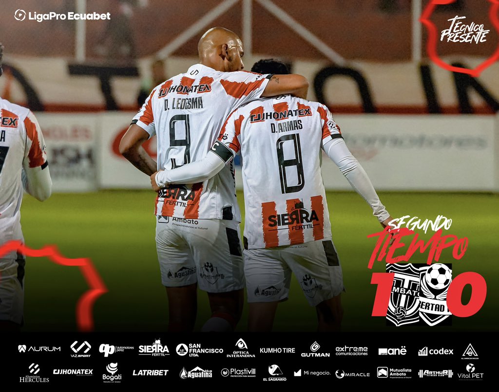 #LigaProEcuabet 

▶️ Aquí estamos 🫡🇦🇹
Empieza el 2T del #TécnicoLibertad ⚽️💥

#TécnicoPresente