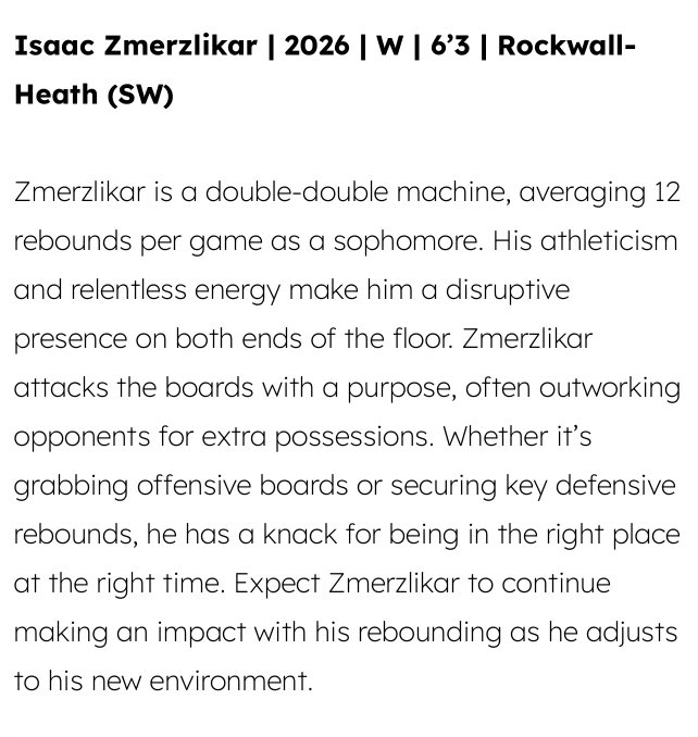 Isaac Zmerzlikar (@isaaczmerzlikar) on Twitter photo I want to thank <a href="/NxtProHoops/">NXTPRO Hoops</a> for the article. Can’t wait to show what I can do in my new environment. <a href="/RHHSBBall/">Heath Basketball</a> I want to thank <a href="/NxtProHoops/">NXTPRO Hoops</a> for the article. Can’t wait to show what I can do in my new environment. <a href="/RHHSBBall/">Heath Basketball</a>