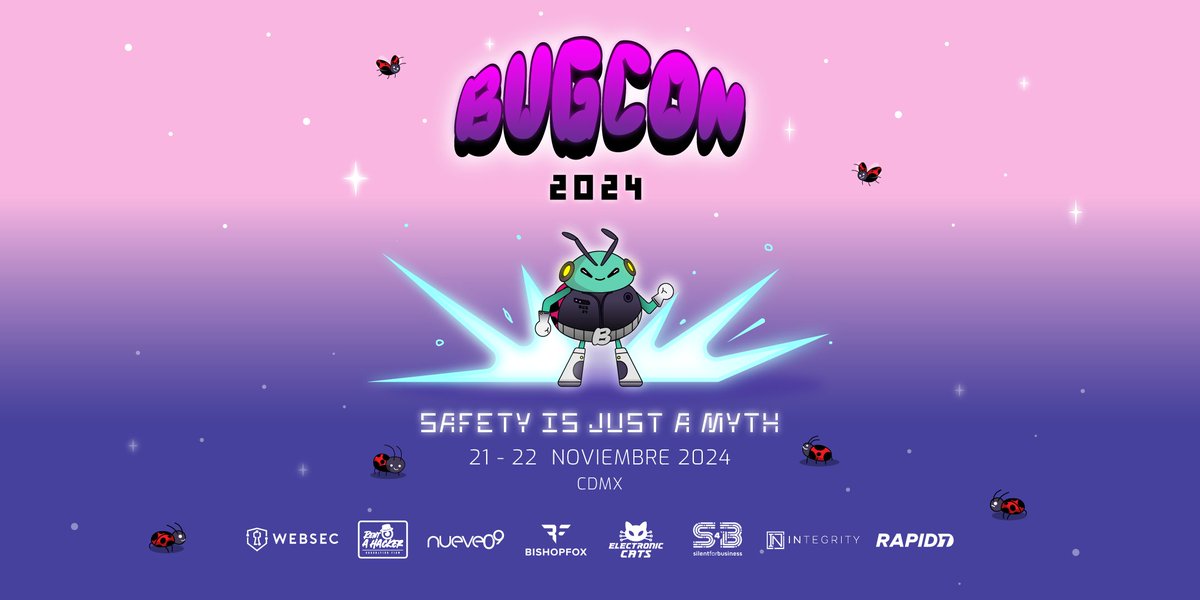 BugCON tweet media