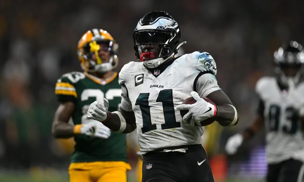 The Swoop Scoops (@theswoopscoops) on Twitter photo ๐ฅ๐๐ฃ๐ข๐ฅ๐ง: #Eagles AJ Brown told <a href="/saltersl/">Lisa Salters</a> that he expects to miss a couple of weeks. ๐ฅ๐๐ฃ๐ข๐ฅ๐ง: #Eagles AJ Brown told <a href="/saltersl/">Lisa Salters</a> that he expects to miss a couple of weeks.