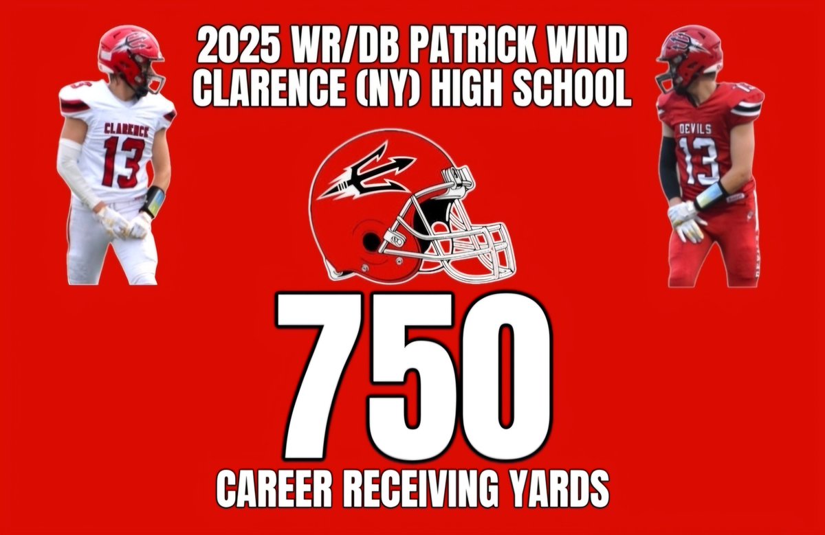 VSE Athletics (@vseathletics) on Twitter photo Congratulations to 2025 WR <a href="/PatrickWind13/">Patrick Wind</a> on eclipsing the career milestone of 750 receiving yards! 🏈 <a href="/WR_COACH_O/">COACH OVERTON</a> <a href="/MarkLayer2/">Mark Layer</a> Congratulations to 2025 WR <a href="/PatrickWind13/">Patrick Wind</a> on eclipsing the career milestone of 750 receiving yards! 🏈 <a href="/WR_COACH_O/">COACH OVERTON</a> <a href="/MarkLayer2/">Mark Layer</a>