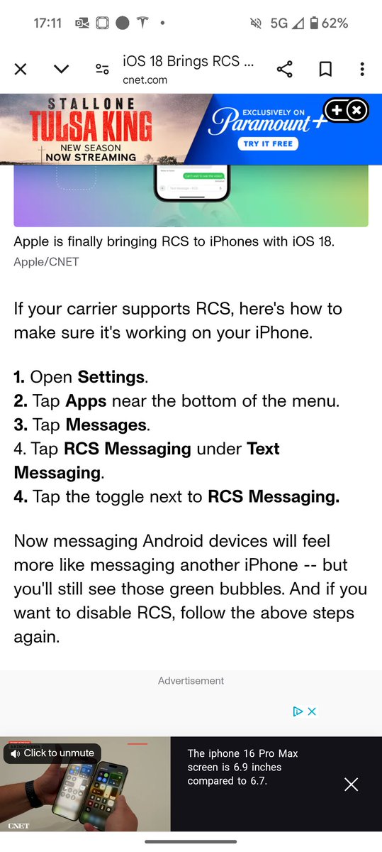 To all iPhone users.  Your phone's are all 17 years out of date.  Download iOS 18, turn on RCS and shut the @$&amp;# up!