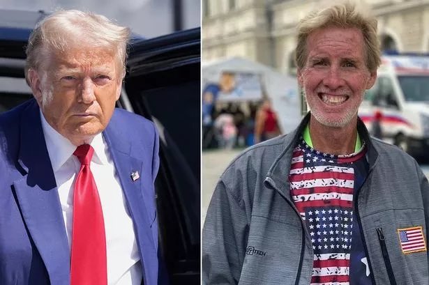 AdamTayload's tweet photo. I’m just putting it out there, the new guy that tried to do in Trump is giving Russell Coight https://t.co/I0Y866Ljki