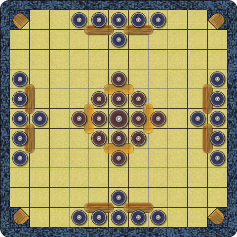 Hnefatafl Board Game tweet media