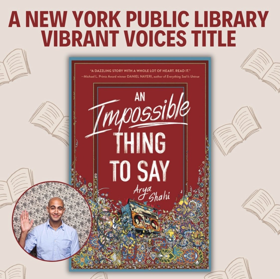The <a href="/nypl/">NY Public Library</a> is a beacon of hope and the librarians there are waaaay smarter (and obviously cooler) than I am. For IMPOSSIBLE to be included on their 2024 Vibrant Voices list is a true honor. I’m proud of this one. And always, grateful to those who have read and shared the story.