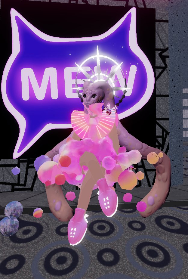 Who loves <a href="/Doki3D/">Doki 3D | Commissions Open</a> ?
I DO!!!!!
She has released the 
Doki Doll face - Space Merchant for the All About Wearables Contest
I got 2 to giveaway so Like, Retweet and drop addy for your chance to win this amazing Exotic Helmet.
Available here
decentraland.org/marketplace/co…