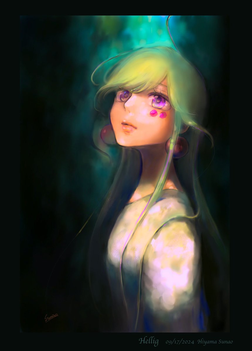 HiyamaSunao's tweet photo. Hellig🍃
#イラスト #Hellig https://t.co/6BpkmZ5tkX