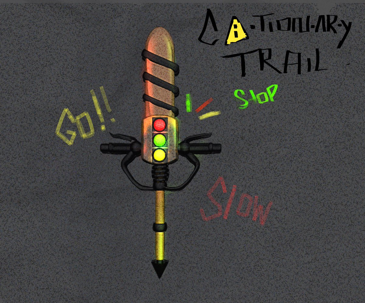 The traffic sword : Cautionary Trail