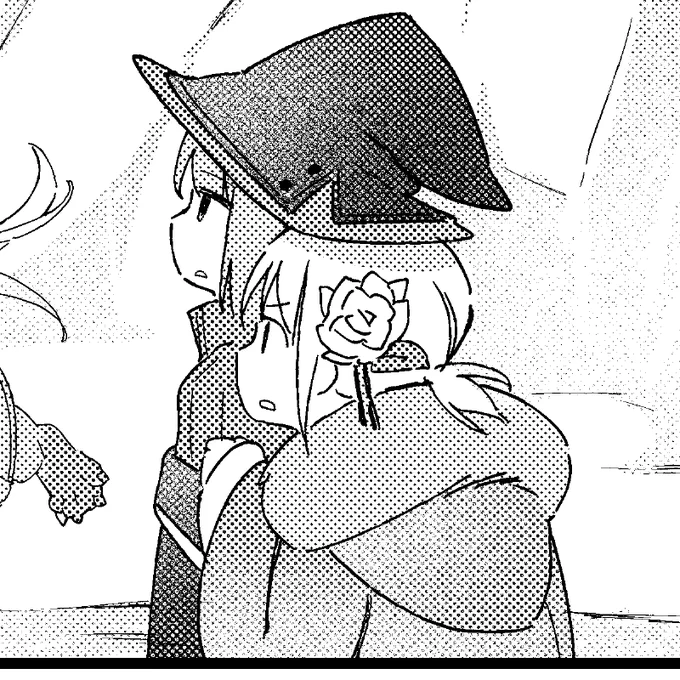 #テイマー姉妹のもふもふ配信
ルルはよく魔女帽で表情隠すけど
アリスが身を隠すのにも使えて便利
▼28話 後半 / 15p目
https://t.co/NSQBhSpbKV 