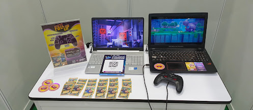 unicellulargame's tweet photo. i had an awesome time exhibiting Fall Up at Level Up Play Kuala Lumpur! I met so many great people. I hope you enjoyed playing the game! #levelupplay https://t.co/ESC74LAz5T